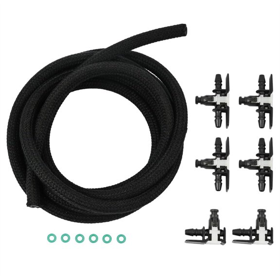 Zyutaosan Fuel Injector Return Line Fitting Hose Kit For Ecodiesel 3.0L Ram Grand Cherokee
