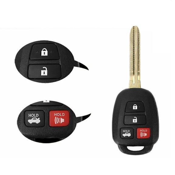 Zyutaosan Keyless Entry Remote Key Fob Hyq12Bdm For Toyota Camry 2014-2018