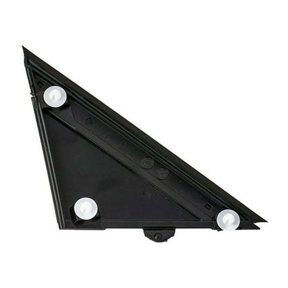 Zyutaosan Left Door Mirror Flag Cover Molding Gloss Black For Fiat 500 12-17