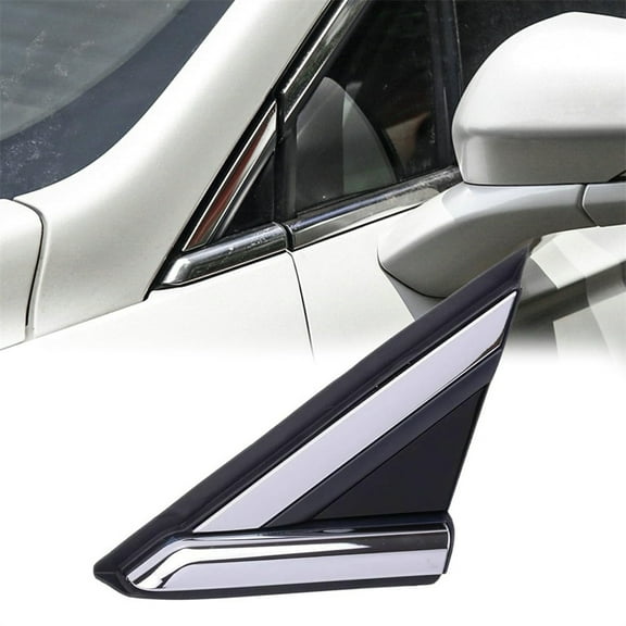 Zyutaosan Left Door Side View Mirror Trim Corner Triangle Fender For Ford Fusion 2013-2018