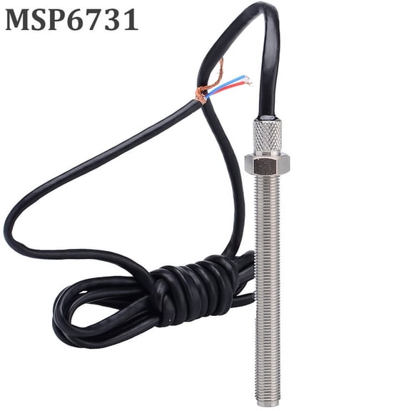 Zyutaosan Msp6731 Magnetic Speed Sensor Engine Pickup 3/8-24 Unf-2A Threaded For Generator