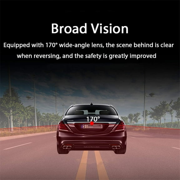 Zyutaosan New 170 Degree Ccd Car Reversing Rear View Backup License Plate Backup Camera For Ford Transit Connect