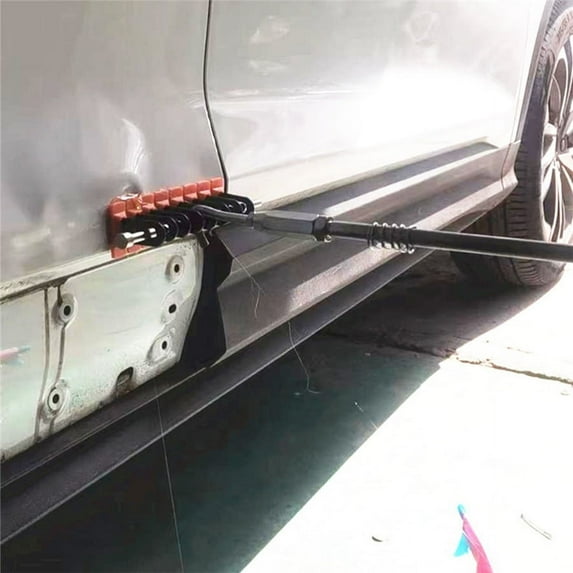Zyutaosan Orange Auto Body Kits Dent Puller Kit Glue Tabs Pulling Tabs Paintless Dent Removal Puller Tabs For Car Paintless Dent Repair Tool