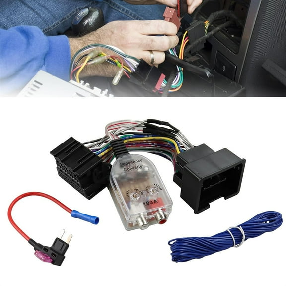 Zyutaosan Radio Add Amp Subwoofer Amplifier Wire Harness For Chevy 2010-2017