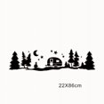 thumbnail image 1 of Zyutaosan Starry Forest Mountain Car Wall Sticker Travel Camper Star Moon Tree Motorhome Decal Vinyl Home Decor For Camping Rv, 1 of 5