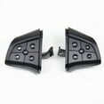 Zyutaosan Steering Wheel Control Switch Assembly 5 Button Black For