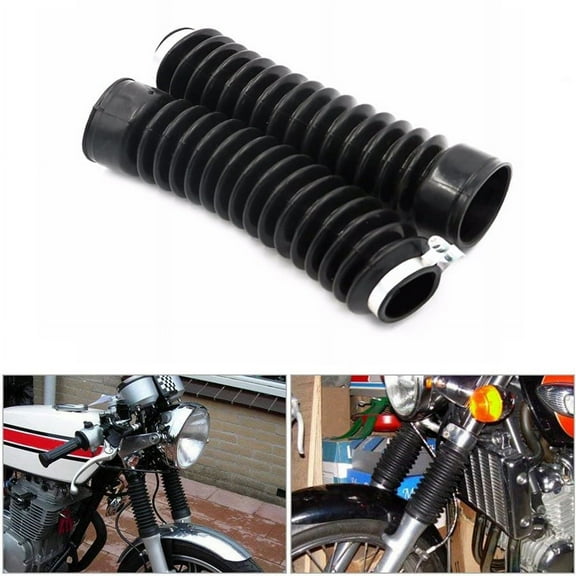 Zyutaosan Universal 2Pcs 15 Knots Front Fork Cover Shock Protector Absorber Protective Sleeve For Yamaha Xg250 Tricker Xg 250 Xg-250