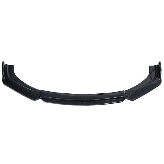 Zyutaosan Universal 4Pcs Glossy Black Car Front Bumper Splitter Lip Diffuser Spoiler Body Kit Chin Spoiler Splitter Wing Body Kit Full Surrounded