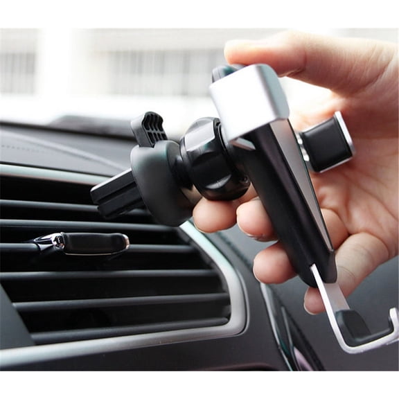 Zyutaosan Universal Car Mobile Phone Mount Holder Auto-Lock Adjustable Telephone Bracket Auto Gravity Air Vent Smartphone Support