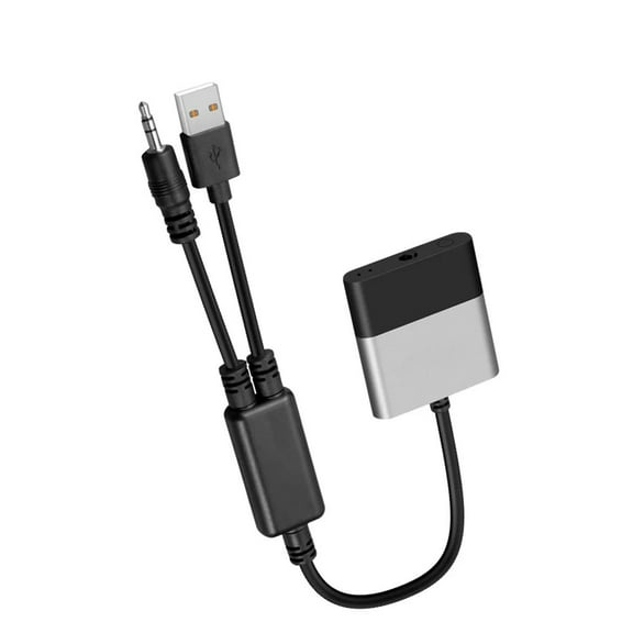 Zyutaosan Usb Aux Media Transmitter Bluetooth Adapter Fit For Bmw Cic / Ccc System (Usb+Aux Connector) 2008-2012