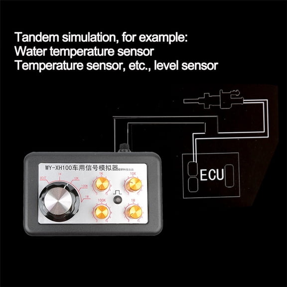 Zyutaosan Wy-Xh100 Car Repair Tester Auto Signal Simulator Fast Troubleshooting Can Adjust Resistance Water Temperature Crankshaft