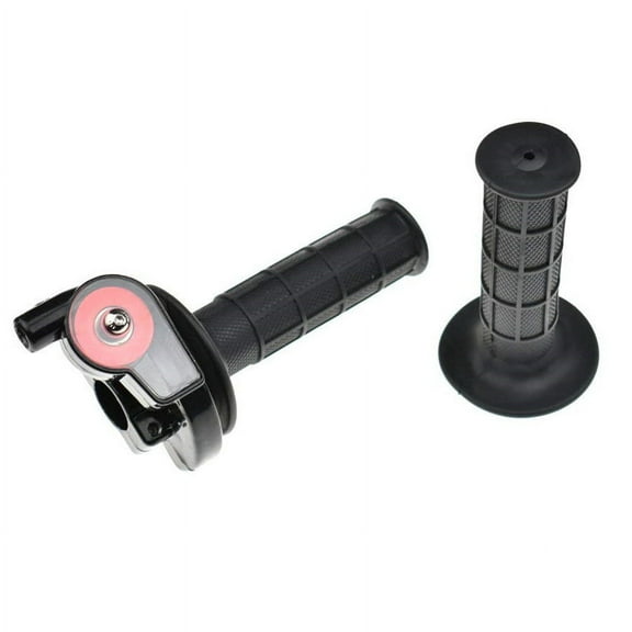 Zyutasoan 7/8" 22Mm Motocross Handle Throttle Clamp Hand Grip With Twist Cable For 50-250Cc Atv Quad Pit Dirt Bike Buggy Motorcycle Racing