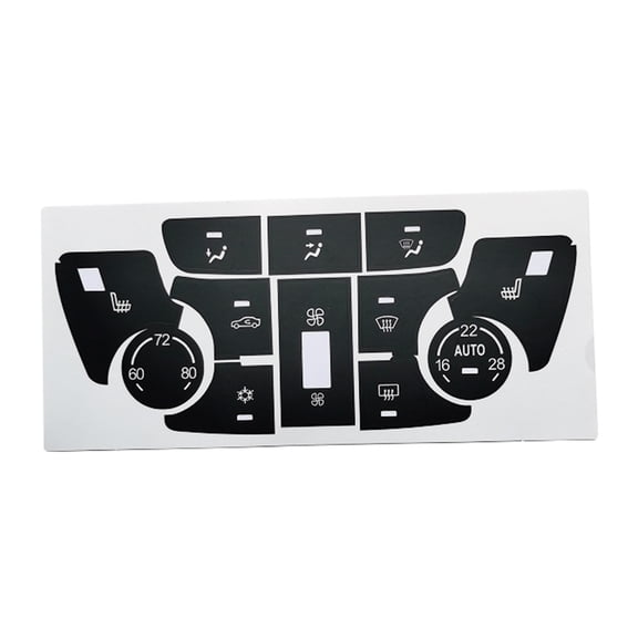 Zyutasoan Hvac Climate Control Button Decal Repair For Buick Verano Encore 13 14 15