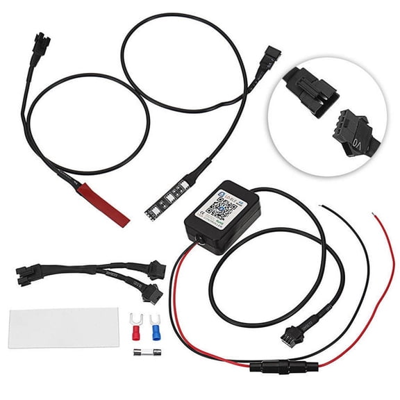 Zyutasoan Rgb Led Demon Eyes, For The Projector Headlight Retrofit!