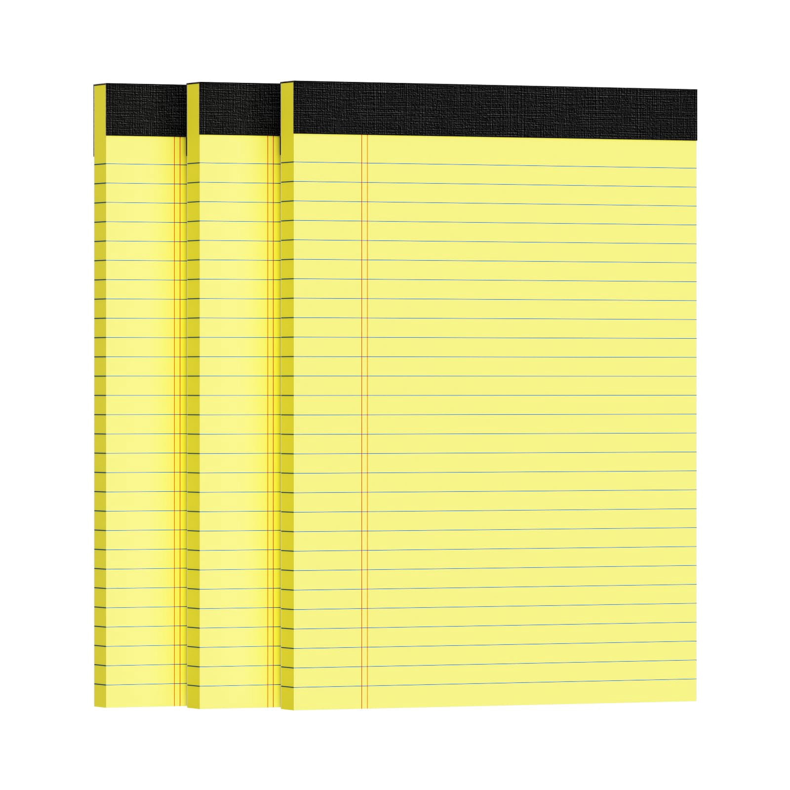 ZywShop 3pcs Legal Pads 8.5 x 11, Notepads 8.5 x 11 College Ruled ...