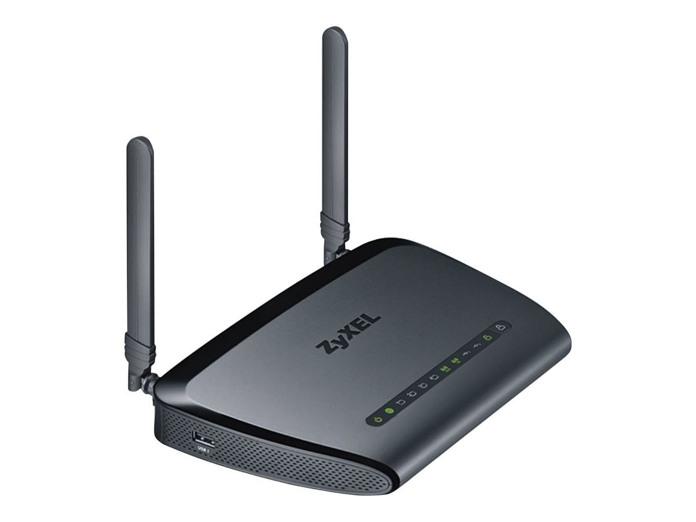 Zyxel NBG6616 - Wireless router - 4-port switch - GigE - Wi-Fi 5 - Dual ...