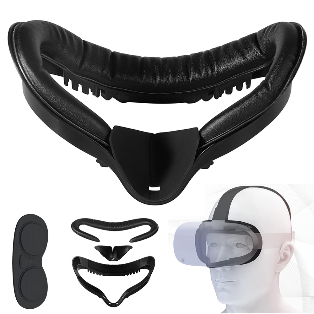 ZyyWoo 4PCS Facial Interface & Face Cover Pad for Oculus Quest 2, Sweat ...