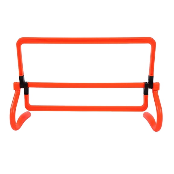 Zyyini 5Pcs Football Soccer Training Adjustable Hurdles Training Equipment Orange,Football Training Hurdle