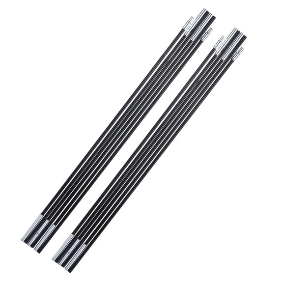 Zyyini Awning Support Rod,Fiberglass Camping Tent Pole Bars Outdoor Sunshelter Support Rods Awning Frames Kit , Awning Rod