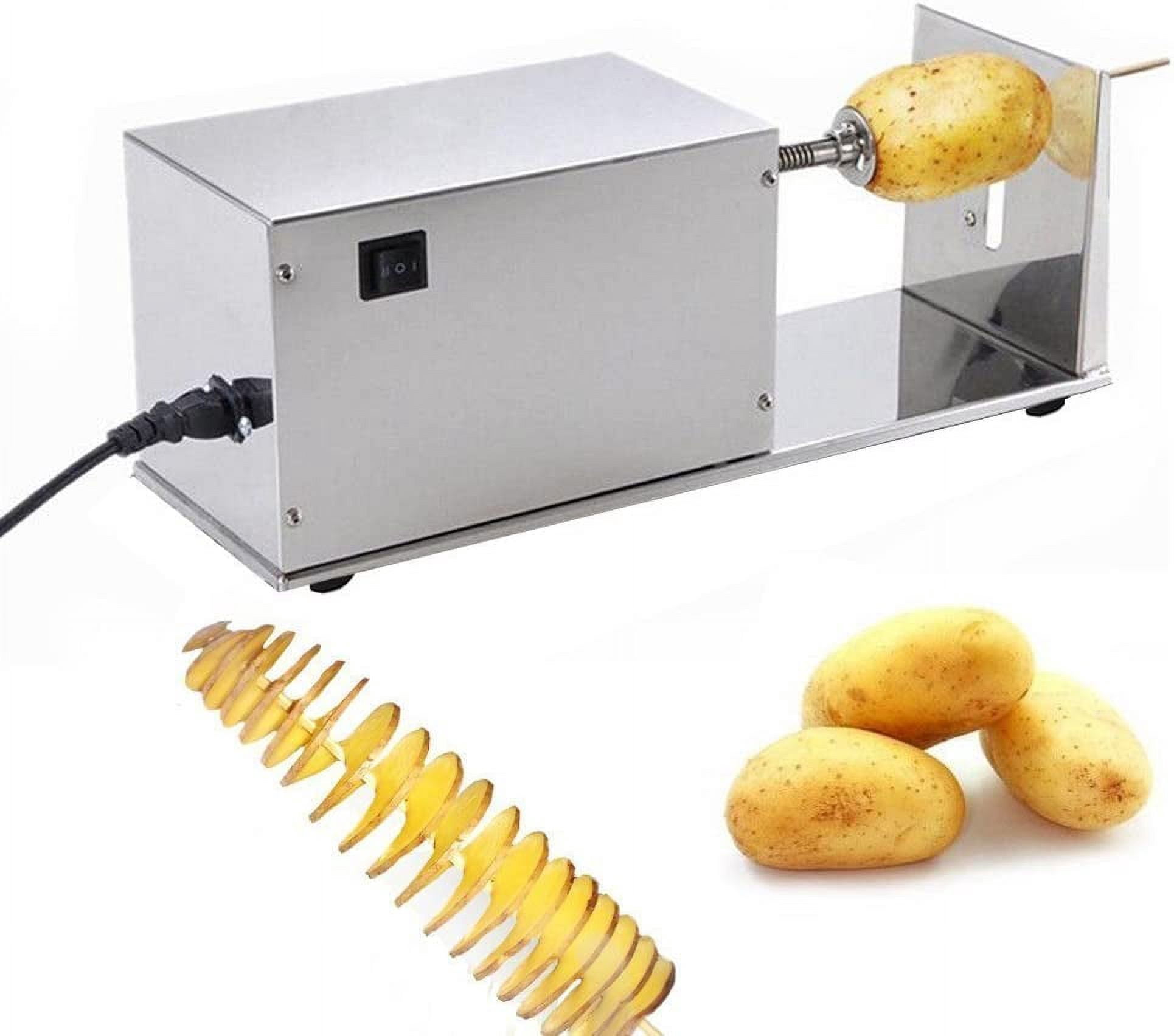 Pro Potatoes Ricers Zz Pro Potato Slicer Food Grade Stainless Steel 10W Electric Potato ...