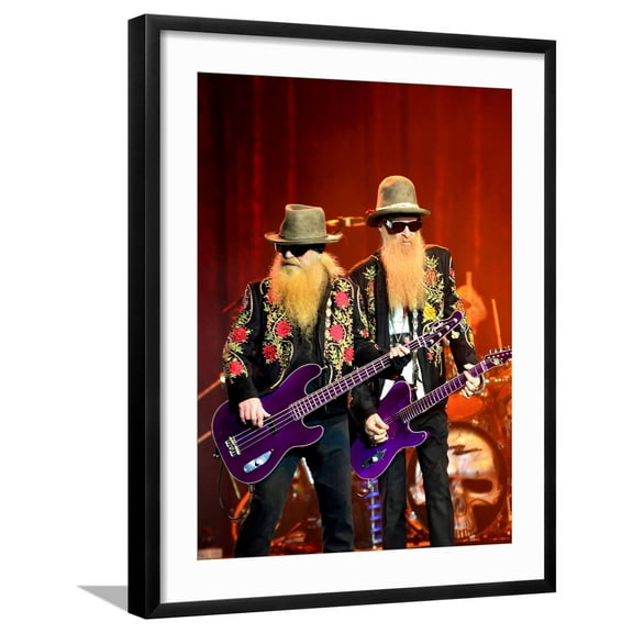 Art.com Zz Top Photo, Black Frame Wall Art, 23" x 29"