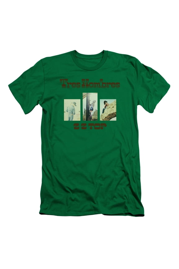 Zz Top - Tres Hombres - Slim Fit Short Sleeve Shirt - X-Large
