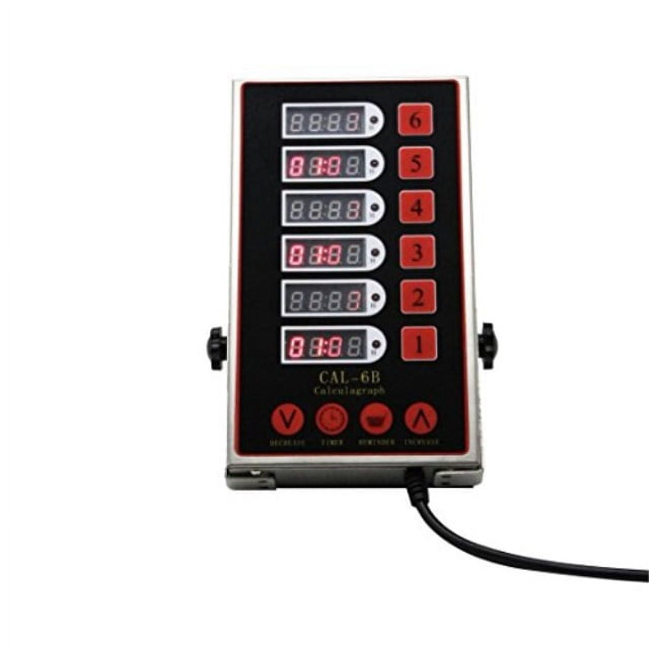 ZzPro 6 Channels Commercial Timer Cooking Timers Loud