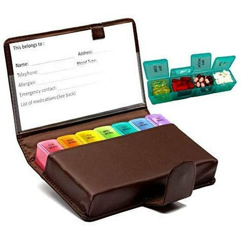 https://i5.walmartimages.com/seo/ZzTeck-Pill-Organizer-7-Day-Medicine-Box-Weekly-Large-Travel-Pills-Case-4-Times-Medication-Container-Vitamin-Fish-Oil-Holder-BN-PU-Leather-Protect-Li_b9c9c0d4-05ca-4270-8e40-e3e428a3a48f.f3f0530898e7d4f06e8ee5f143036aa8.jpeg?odnHeight=768&odnWidth=768&odnBg=FFFFFF