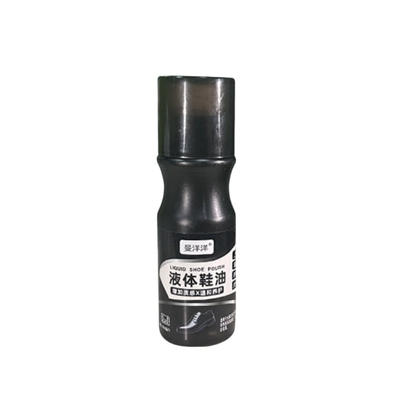 Zzbeans 100ml Liquid Shoe Oil, Leather Maintenance & Conditioning Oil with Lanolin, Colorless General Purpose Shoe Polish for Leather Shoes Clothing Care Cleaning Restoration, Black