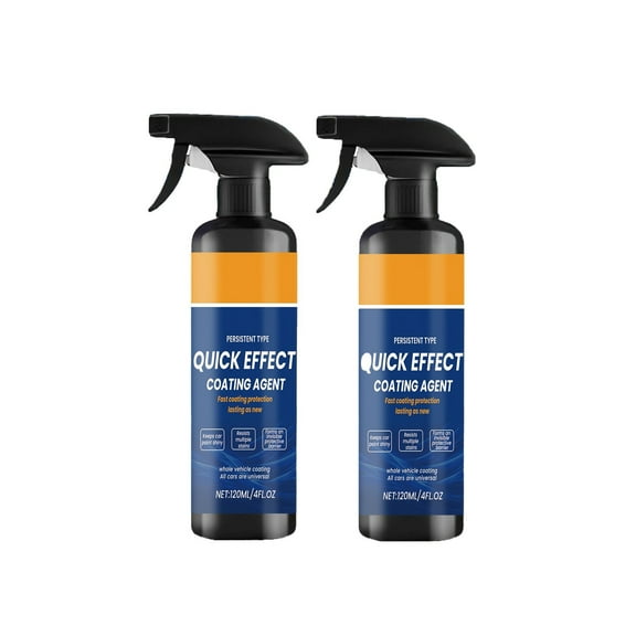 Zzbeans 120ml Car Coating Spray, Mirror Gloss Effect Coating Agent for Plastic Parts, Crystal Plating Protective Layer for Car Paint, Waterproof Anti-Fouling Long Lasting Shine