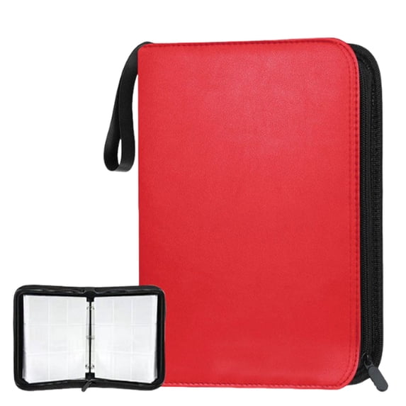 Zzbeans 900 Card Slots Collectible Card Album, 9 Pockets Per Page 50 Pages Trading Card Binder, Large Capacity Durable Storage Book for Sports Cards Pokemon MTG