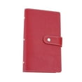 thumbnail image 1 of Zzbeans 96 Envelope Budget Book, Money Saving Challenge Binder with Cash Envelopes, PVC Financial Organizer for Family Savings Goals & Gift, Red, 1 of 5