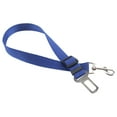thumbnail image 1 of Zzbeans Adjustable Dog Car Seat Belt, Pet Safety Harness with Nylon Tether for Vehicle Travel, Retractable Pet Restraint for Small Medium Large Dogs SUV Sedan Station Wagon, Blue, 1 of 1