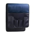 thumbnail image 1 of Zzbeans Anti-Slip Sofa Armrest Organizer Caddy, Sofa Side Pocket Organizer with 5 Pockets for Remotes Phone, Arm Rest Storage Holder for Couch Recliner Chair, Easy Install No Tools Needed, Dark Blue, 1 of 1