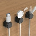 thumbnail image 1 of Zzbeans Cable Management Clips, Self Adhesive Cord Organizer for Desk, Sticky Wire Holders for Phone Charger TV Computer Home Office Wall, Data Cable Organizer to Tame Chaos and Conceal Wires, 1 of 5