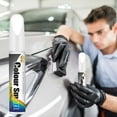 thumbnail image 1 of Zzbeans Car Paint Scratch Repair Pen, Automotive Touch Up Paint Pen for Scratches Chips, 12ml Auto Body Paint Repair Kit for Cars Trucks SUVs, White, 1 of 7