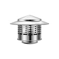 thumbnail image 1 of Zzbeans Chimney Cap Cover, 304 Stainless Steel Chimney Topper with Screen, Rainproof Rustproof Chimney Hat for Roof Vent Duct Exhaust Protection, 1 of 2