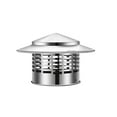 thumbnail image 1 of Zzbeans Chimney Cap Cover, 304 Stainless Steel Chimney Topper with Screen, Rainproof Rustproof Chimney Hat for Roof Vent Duct Exhaust Protection, 1 of 2