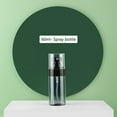 thumbnail image 1 of Zzbeans Continuous Spray Bottle, 360 Degree Fine Mist Sprayer for Hair Styling and Watering, Multifunctional Pre Compression Spray Bottle for Cleaning Ironing DIY Household Tasks, Green, 1 of 2