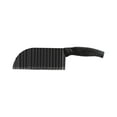thumbnail image 1 of Zzbeans Crinkle Cutter, Stainless Steel Wavy Knife for Potatoes Veggies, French Fry Chopper Tool, Multipurpose Kitchen Cutter for Cucumbers Fruits and Fancy Food Prep, Black, 1 of 2