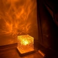 thumbnail image 1 of Zzbeans Decorative Night Lamp, Unique Design Bedside Table Lamp for Girls Gift, Soothing Ambiance LED Night Light with Remote Control for Bedroom Living Room, 1 of 6