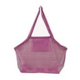 thumbnail image 1 of Zzbeans KidsBeach Toy Mesh Bag, Large Capacity Sand Toy Storage Bag with Zipper, Foldable Waterproof Shell Collecting Bag for Beach Travel Pool Toys, Pink, 1 of 1