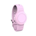thumbnail image 1 of Zzbeans KidsSafety Wristband, 2 Pack Adjustable Child ID Bracelet with Stainless Steel Button, Waterproof Soft Silicone Wrist Strap for Children and Elderly, Anti-Lost Tracker Band for Swimming, 1 of 2