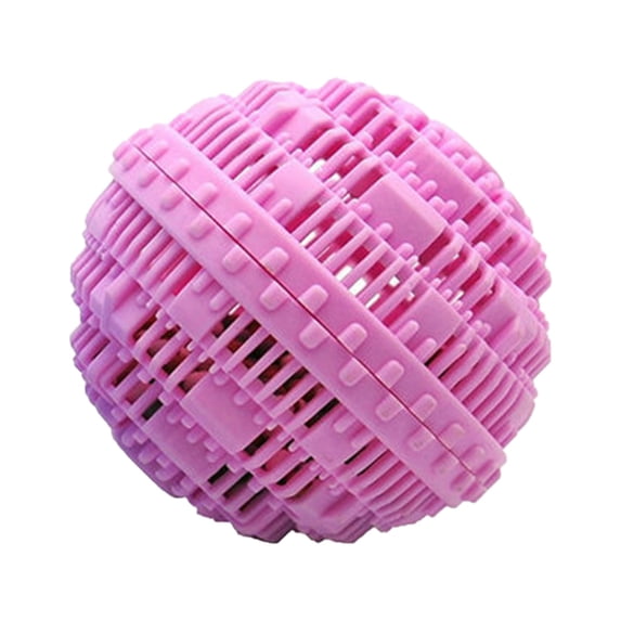 Zzbeans Laundry Detergent Replacement, Reusable Natural Washer for Clothes, Bio-Ceramic Cleaning Washer Ball for Sensitive Skin, Saves Money Lasts 1500 Washes, Pink