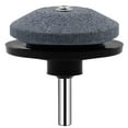 thumbnail image 1 of Zzbeans Lawnmower Blade Sharpener, Power Drill Attachment Sharpener for Dull Mower Blades, Professional Grinding Stone Tool for Tractor and Industrial Knife Grinder Maintenance, Black, 1 of 1