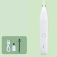 thumbnail image 1 of Zzbeans Pet Grooming Clippers, Low Noise Dog Paw Hair Trimmer, Safe USB Rechargeable Pet Foot Hair Shaver for Dogs Cats Small Animals, White, 1 of 5