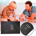 thumbnail image 1 of Zzbeans Puzzle Roll Up Mat for 3000 Pieces, Large Puzzle Storage Mat with Drawstring Bag, Portable Jigsaw Puzzle Organizer Mat for Adults Kids, Black, 1 of 5