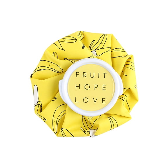 Zzbeans Reusable Ice Pack Bag, Hot Cold Gel Pack for Injuries Pain Relief, Muscle Therapy Ice Bag for Leg Back Shoulder Knee Sprains Swelling, Yellow