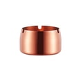 thumbnail image 1 of Zzbeans Stainless Steel Ashtray, High Temperature Resistant Round Outdoor Ashtray, Drop Resistant Easy Clean Ashtray for Patio Home Office, Rose Gold, 1 of 1