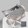 thumbnail image 1 of Zzbeans Stroller Sun Shade, UV Protection Sunscreen with Transparent Window, Universal Light Blocking Stroller Cover for Baby, Sunshade Accessories for High-View and Two-Way Strollers, Gray, 1 of 7